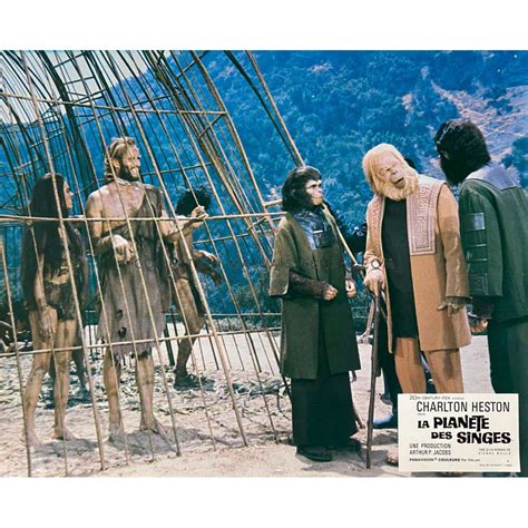 Planet Of The Apes French Lobby Cards X In N