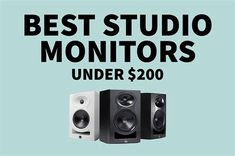 Best Studio Monitors Under 200 MooseCat Recording