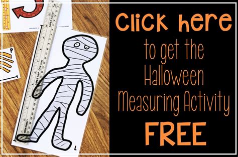 Halloween Measurement Activities Free Math Center