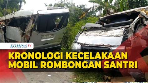 Mobil Rombongan Santri Kecelakaan Di Puncak Empat Orang Tewas