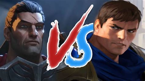 Garen Vs Darius Baron Lane Wild Rift Gameplay Youtube