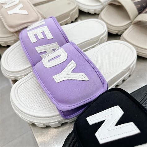 Dép sandal nữ đế cao NERDY quai xé dán thời trang hot hit Shopee Việt Nam