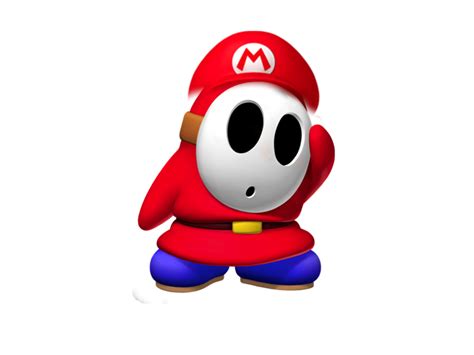 Image - Shy Guy Mario .PNG - Fantendo, the Video Game Fanon Wiki