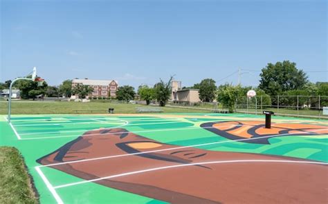 New Basketball Courts At Durant Park Unveiled By Flintnow Foundation