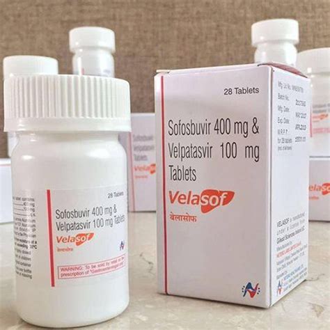 Mg Mg Velasof Velpatasvir Mg Sofosbuvir Mg At Rs