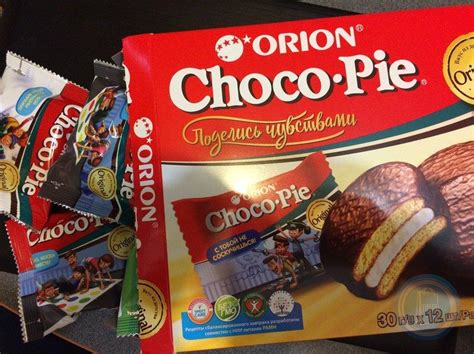 4607084351385 Пирожное Choco-pie/Чоко-пай "Orion/Орион" 336г