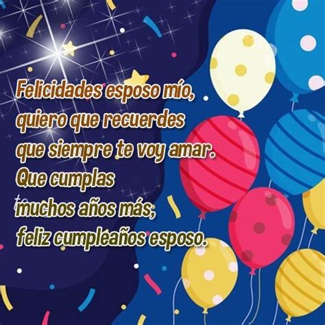 Pensamiento Para Mi Esposo En Su Cumpleaños Amor Mas Felicitaciones