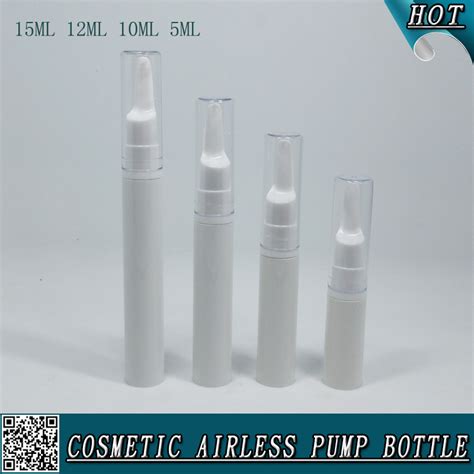 5ml 10ml 12ml 15ml Cosmetic Airless Pump Bottle For Eye Serum Cream