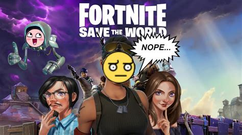 Fortnite Save The World Ramirez Is Not The The Mood Youtube