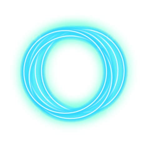 Blue Light Circle Vector Hd Png Images Circles Ring Lights In Blue