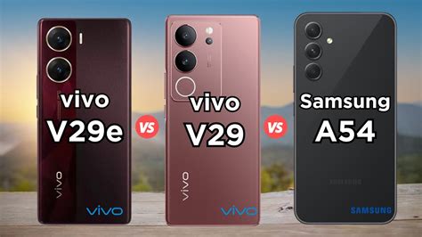 Vivo V E Vs Vivo V Vs Samsung Galaxy A Youtube