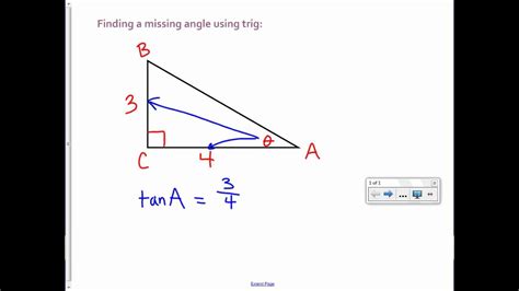 Trig Solving Theta