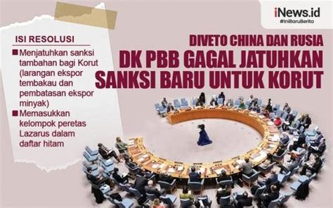 Infografis China Dan Rusia Gagalkan Upaya AS Menghukum Korut Soal Uji