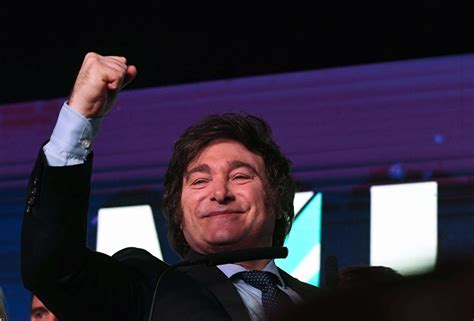 Javier Milei Se Impuso Con El De Los Votos En Villa Mar A El