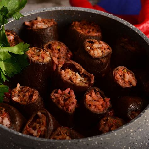 Etli Kuru Patl Can Dolma Hatay Gastronomik Lezzetler