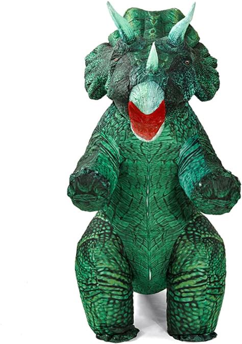 Inflatable Dinosaur Costume Blow Up Triceratops Costumes For Adults