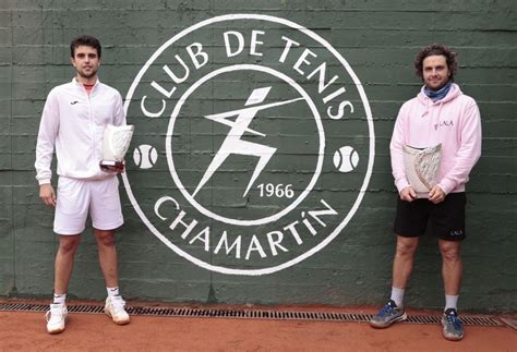 Martín Pérez y Villacorta fueron finalistas en el ITF Club de Tenis