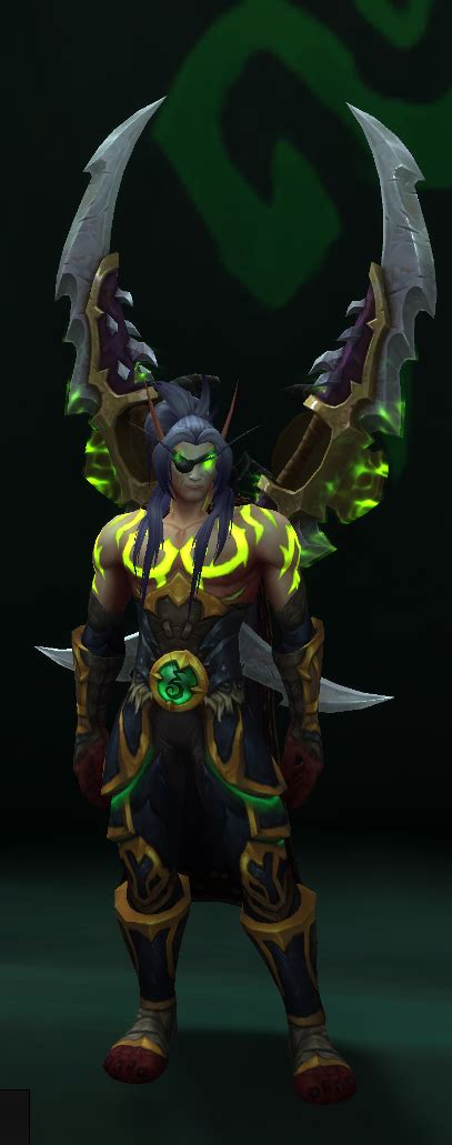 Anyone Else Thing The Demon Hunters War Glaives Are Ridiculously Bigger