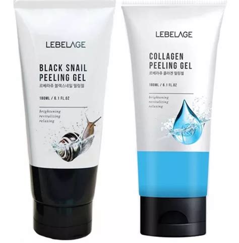 Exfoliante Facial Coreano Colágeno And Baba De Caracol 2pz