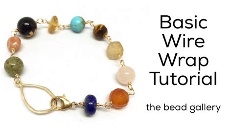 Basic Wire Wrap At The Bead Gallery Youtube