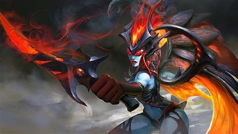 89 Wallpaper Queen Of Pain Dota Picture MyWeb