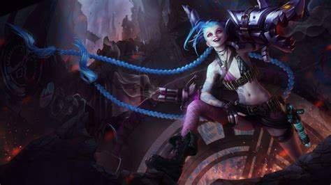 Jinx The Loose Cannon League Of Legends Fondo De Pantalla ID 3117