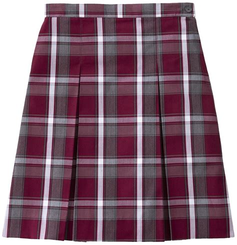 Classroom School Uniform Kick Pleat Girls Regular Skirt 5pc5342a 16