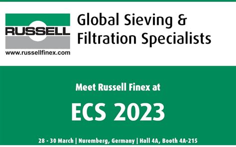 Meet Russell Finex At European Coatings Show Russell House