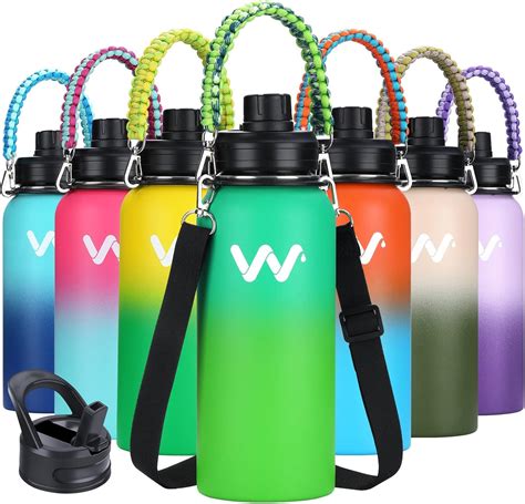 Buy Werewolves Insulated Water Bottle With Paracord Handles Strap