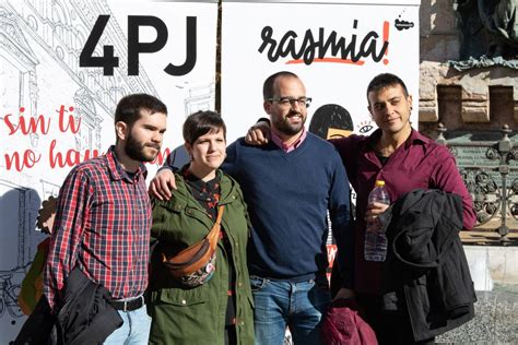 Los jóvenes poetas inundan la ciudad Festival Rasmia Made in Zaragoza