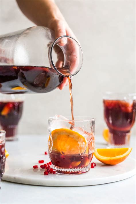 Pomegranate Sangria Winter Sangria Recipe Pomegranate Sangria