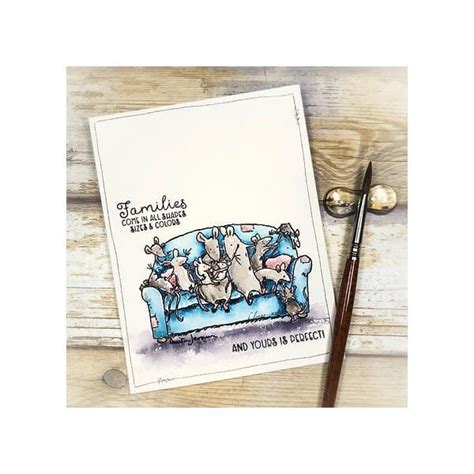 Colorado Craft Company Clear Stamps 4x6 Pond Pampering By Anita