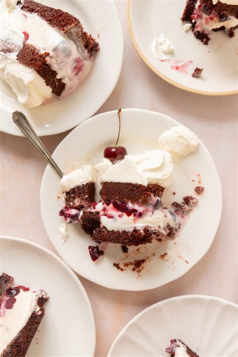 Black Forest Ice Cream Cake Red Currant Bakery