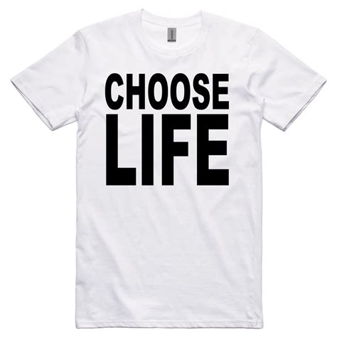 Choose Life T Shirt With Packaging George Michael Wham S Retro