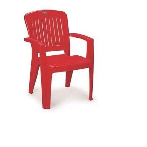 Red Armrest Plastic Chair At Rs 535 Shukrawar Peth Pune Id