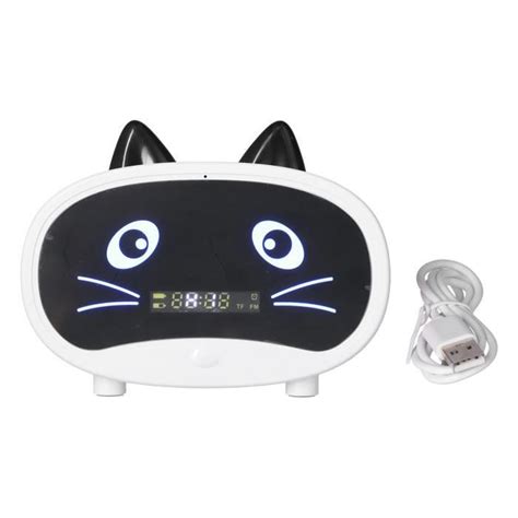 Yosoo Enceinte Mini Multifonctionnelle Design Mignon Oreilles De Chat