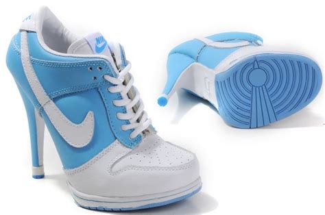 Womens Light Blue And White Nike High Heels Dunk Sb Low Nike High