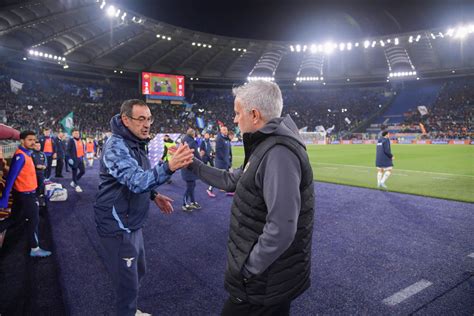 Lazio Roma Sarri Arriviamo Con Poche Energie Troppe Partite Giocate