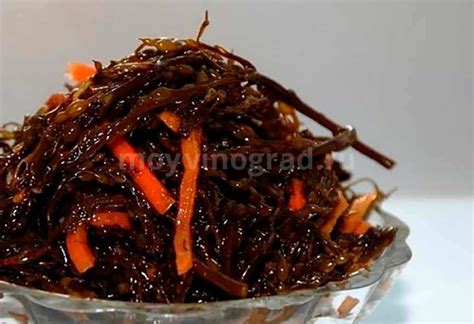 Морской виноград водоросли, приготовление салата