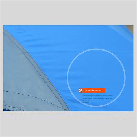 Outdoor Double Layer Aluminium Pole Tent With Snow Skirt Lightweight