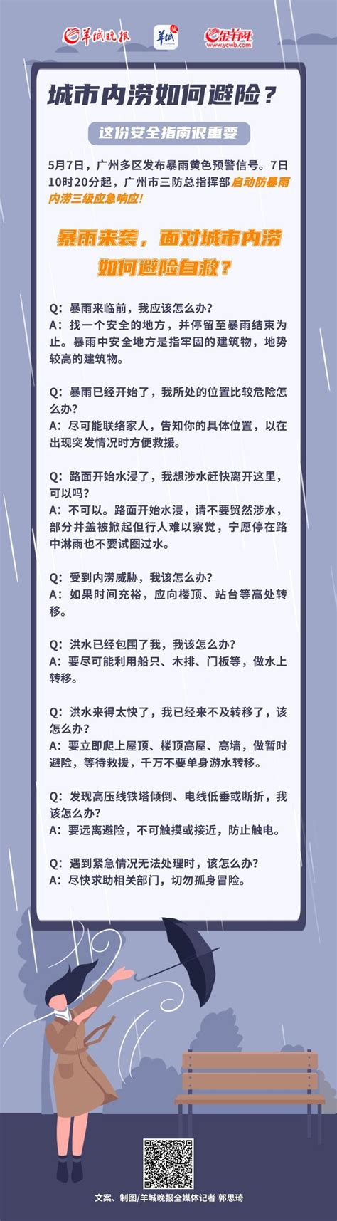 广州启动防暴雨内涝三级应急响应！城市内涝避险指南赶快收藏腾讯新闻