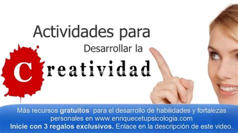 Estimular La Creatividad Ejercicios YouTube