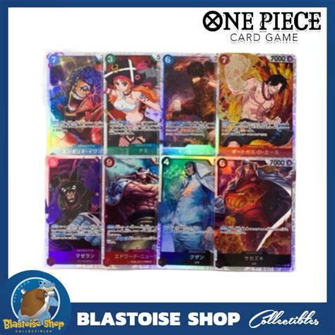 Op Sr One Piece Card Paramount War Sr Magelan Nami Kuzan Luffy