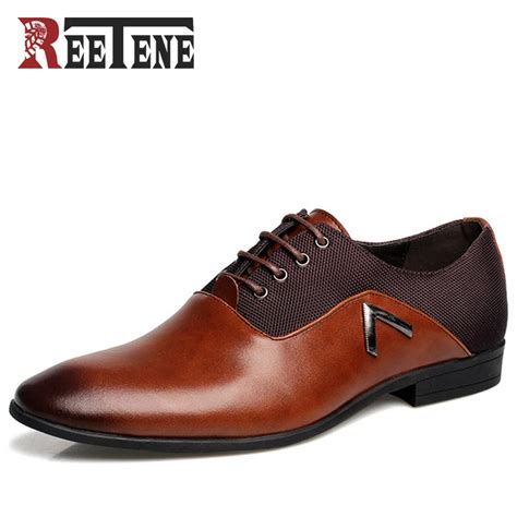 Fashion Mens Pointed Toe Dress Shoessummer Men Shoes Luxury Brand 2016 High Quality Men Pu