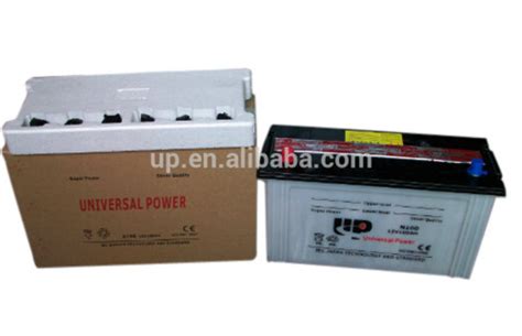 Dry Charged Battery Jis N100 12v100ah High Quality Dry Charged Battery