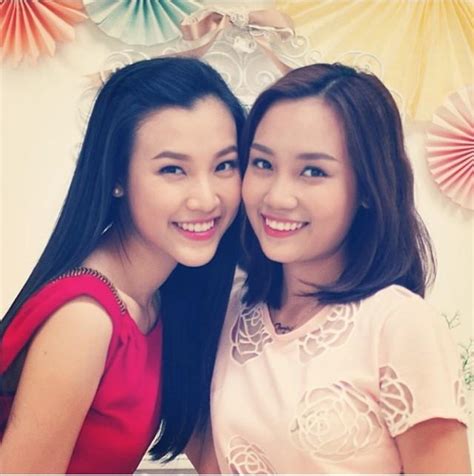 Những cặp chị em siêu xinh đẹp và giống nhau nhà hot girl Việt