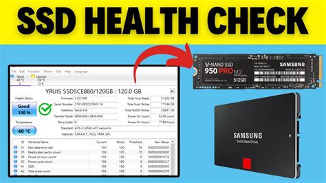 How To Check Ssd Health Windows Ssd Health Check Youtube