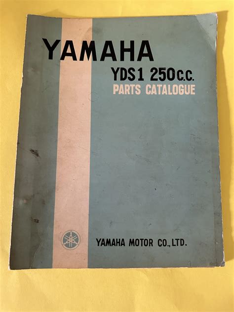 Yamaha , YDS1, 250cc, Parts Catalogue , pre-owned | Vintage Dirt and ...