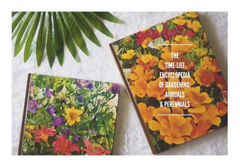 The Time Life Encyclopedia Of Gardening Annuals And Perennials Etsy