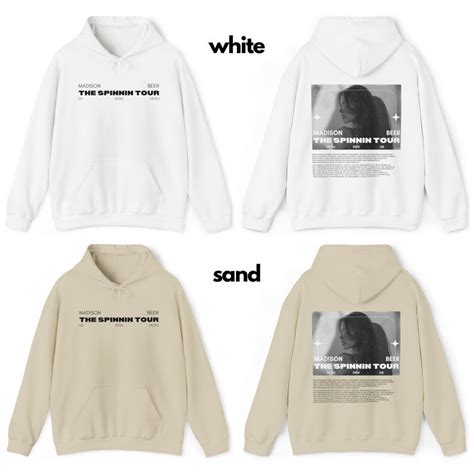 Silence Between Songs Madison Merch Hoodie, the Spinnin Tour Merch ...